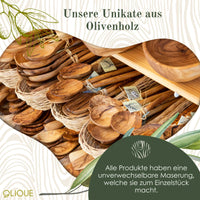 Kochlöffel personalisiert, Olivenholz - Handgemachter Holzkochlöffel mit Gravur als individuelles Geschenk