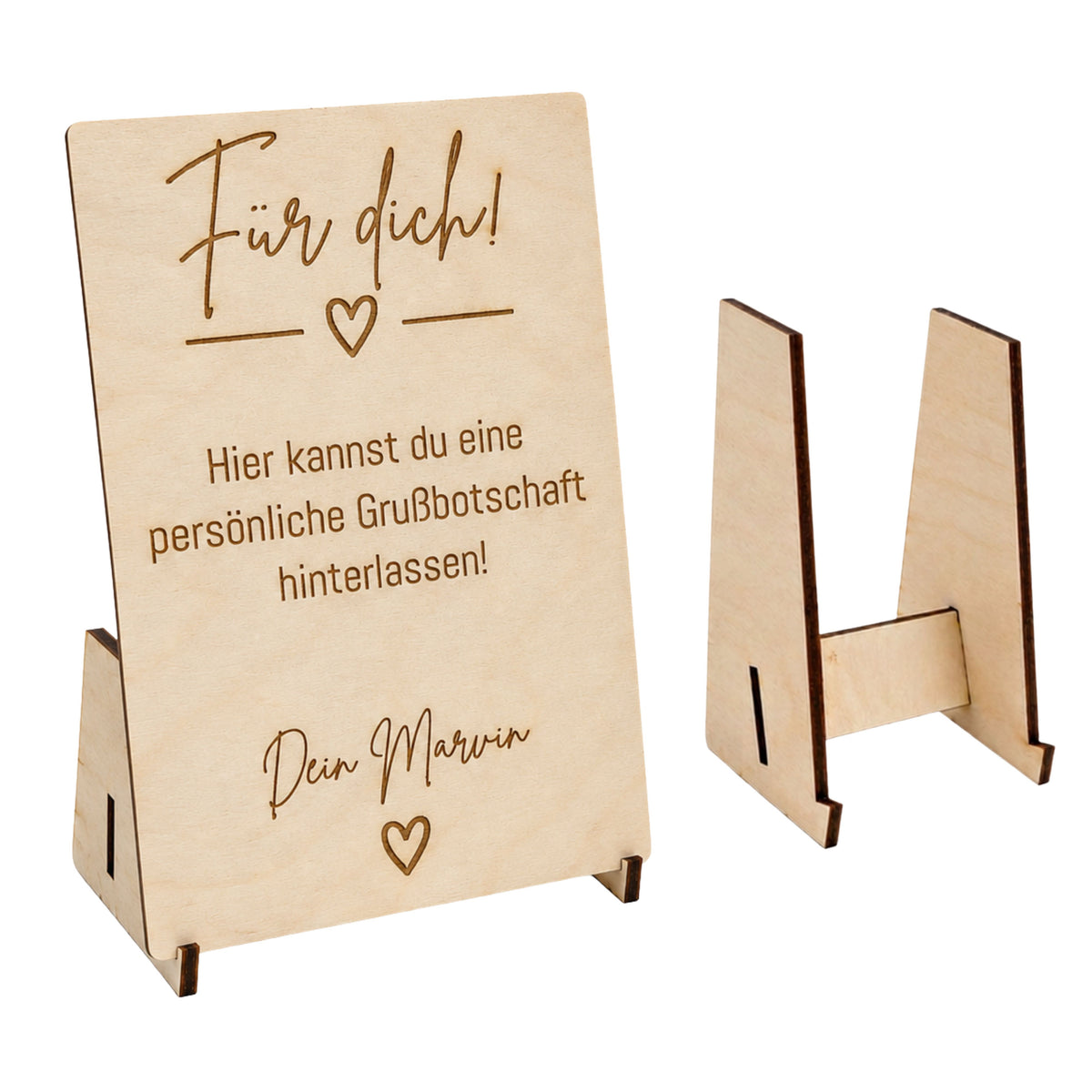 Grußbotschaft inkl. Stand