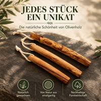 Kauknochen aus Olivenholz für Hunde