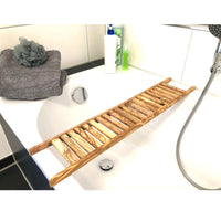 Badewannenablage Aus Olivenholz 75 Cm