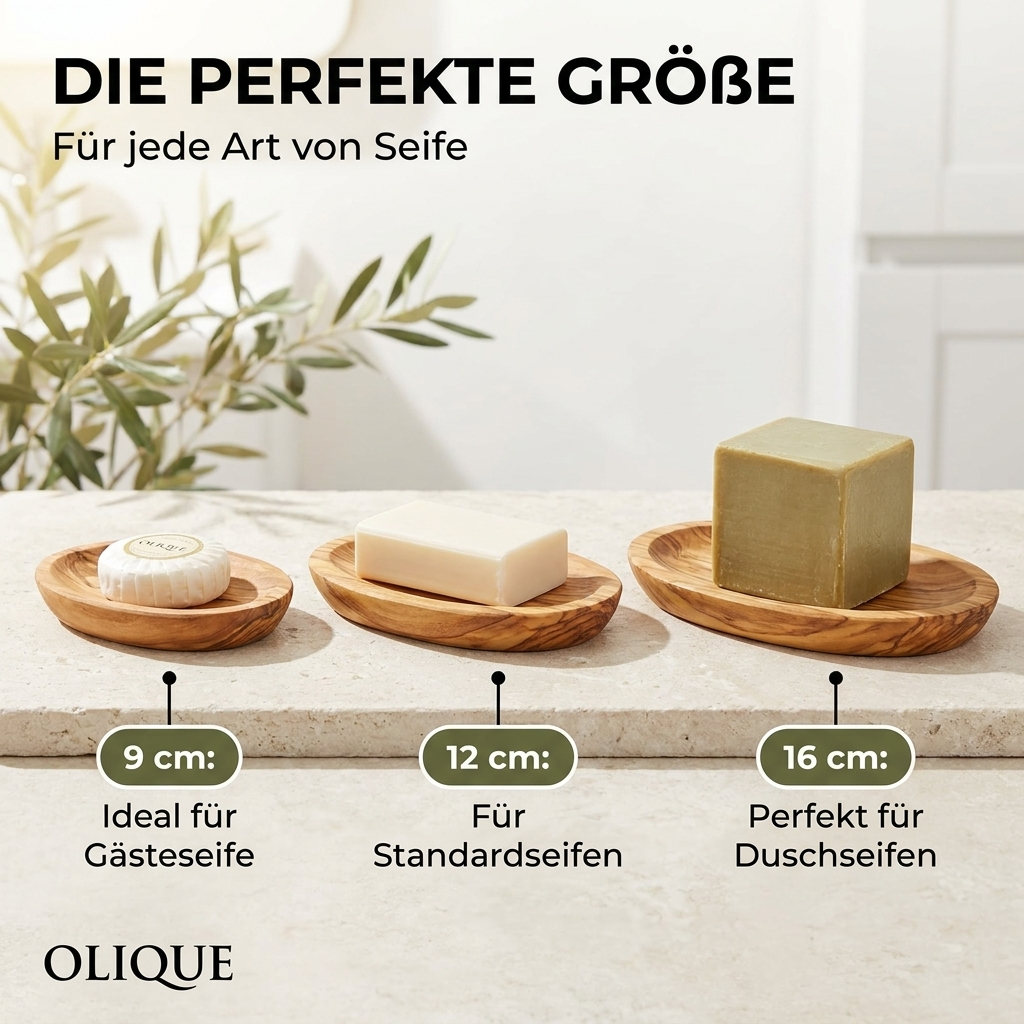 Seifenschale aus Olivenholz – Natürliche Eleganz für Ihr Badezimmer