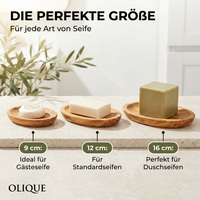 Seifenschale aus Olivenholz – Natürliche Eleganz für Ihr Badezimmer