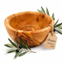 Runde Tapas Schale aus Olivenholz