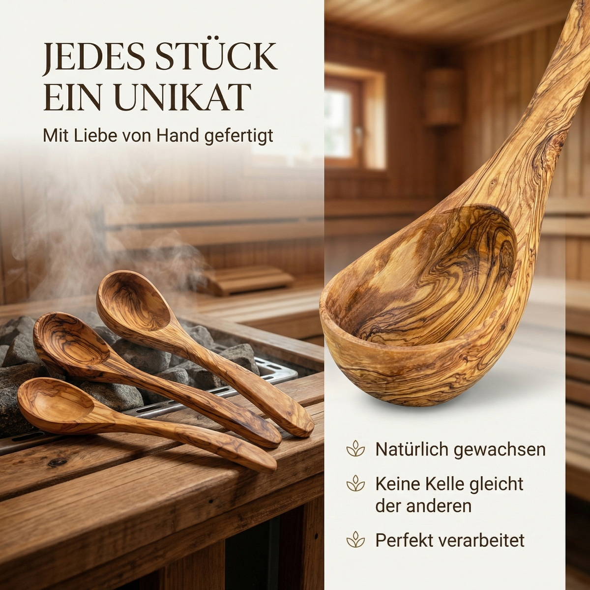 sauna aufgusskelle