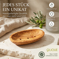Seifenschale aus Olivenholz – Natürliche Eleganz für Ihr Badezimmer
