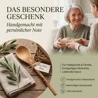 gravierter Kochlöffel personalisiert aus Holz mit Wunschtext